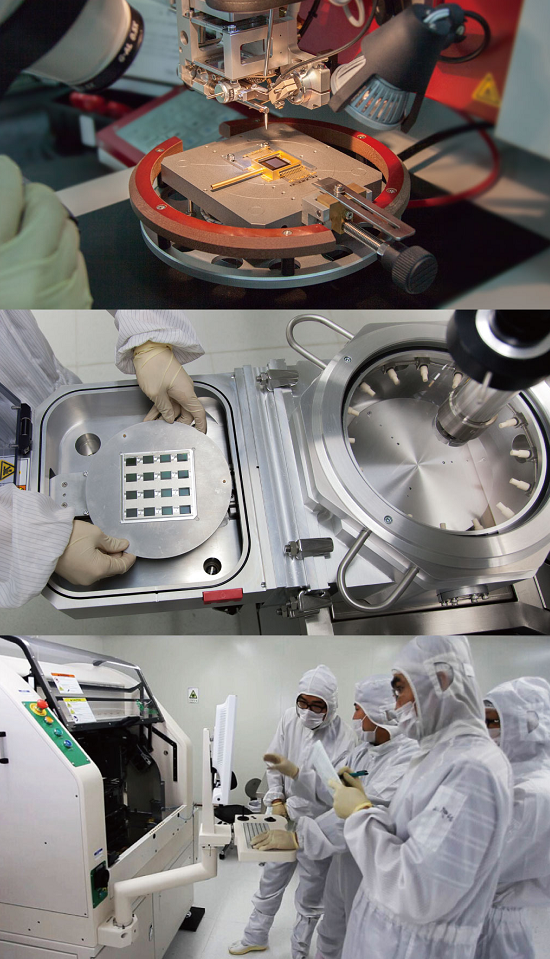 天博科技完全自主研制的红外非制冷焦平面探测器 天博科技完全自主研制的红外非制冷焦平面探测器